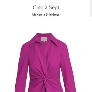 Cinq a sept McKenna shirt dress